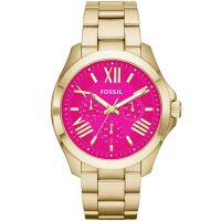 Fossil Uhr Cecile AM4539 Damenuhr Gold Pink Edelstahl Watch NEU & OVP