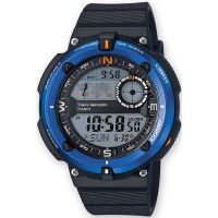 Casio Uhr SGW-600H-2AER Herren Digital Schwarz Blau Watch Men NEU & OVP