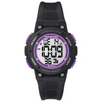 Timex Uhr TW5K84700 MARATHON Damen Chronograph Digital Black Watch NEU & OVP