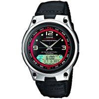 Casio Uhr AW-82B-1AVES Analog Digital Herren Damen Schwarz Rot Watch NEU & OVP