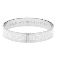 Tommy Hilfiger Armreif TH 2700020 Silber  Weiß Armband Silver Bracelet NEU & OVP