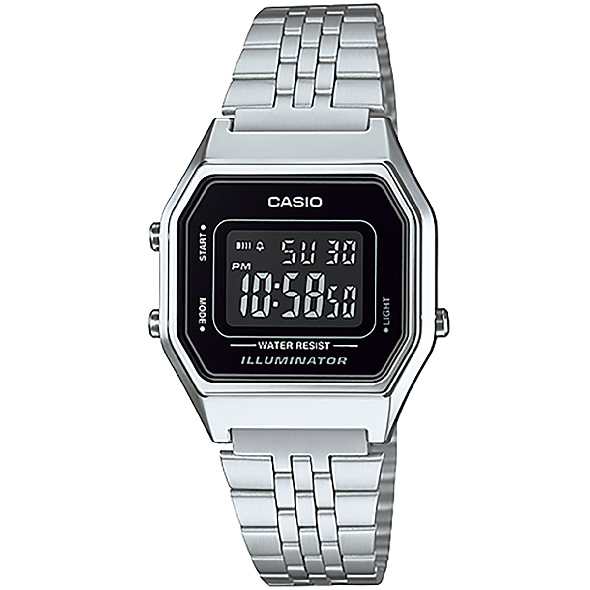 Gå op mosaik Duftende Casio Uhr LA680WA-1BDF Digitaluhr Armbanduhr | Montrelie