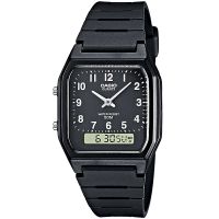 Casio Uhr AW-48H-1BVEF Analog Digital Herren Damen Schwarz Black Watch NEU & OVP