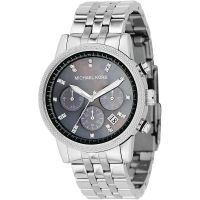Michael Kors Uhr MK5021 Damenuhr Silber Edelstahl Chronograph Watch NEU & OVP