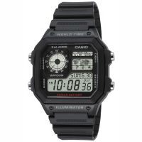 Casio Uhr AE-1200WH-1AVEF Digitaluhr Armbanduhr Herren Schwarz Sport NEU & OVP