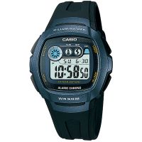 Casio Uhr W-210-1BVES Herren Damen Digital Armbanduhr Grau Schwarz NEU & OVP