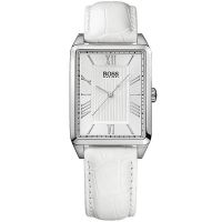 Hugo Boss Uhr 1502256 Damenuhr Weiß Silber Leder Lady Watch NEU & OVP