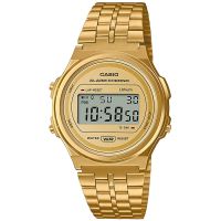 Casio Uhr A171WEG-9AEF Retro Digitaluhr Armbanduhr Herren Damen Gold NEU & OVP