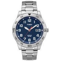 Timex Uhr TW2P61500 FIELDSTONE WAY Herren Edelstahl Blau Watch Men NEU & OVP