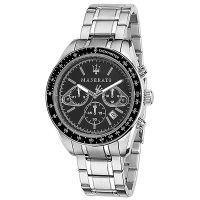 Maserati Uhr R8873602001 Plancia Chronograph Herren Silber Watch Men NEU & OVP