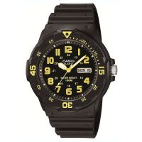 Casio Uhr MRW-200H-9B Herren Damen Armbanduhr Schwarz Gelb Sport Watch NEU & OVP