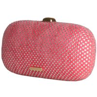 Fornarina Clutch B641X18866 Evening Bag Pink Glitzer Handtasche Damen NEU & OVP