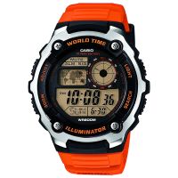 Casio Uhr AE-2100W-4A Digitaluhr Armbanduhr Herren Schwarz Weltzeit NEU & OVP
