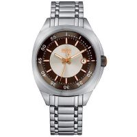 Boss Orange Uhr 1512296 Herrenuhr Edelstahl Silber Schwarz Watch Men NEU & OVP