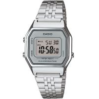 Casio Collection Digitaluhr LA680WA-7DF Armbanduhr Damen Silber watch NEU & OVP