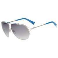 Diesel Sonnenbrille DL0017_6316C Herren Damen Silber Blau Sunglasses NEU & OVP